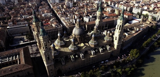 La Ofrenda, a vista de dron por primera vez